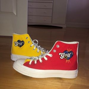 SOLD! golf wang tri panel converse